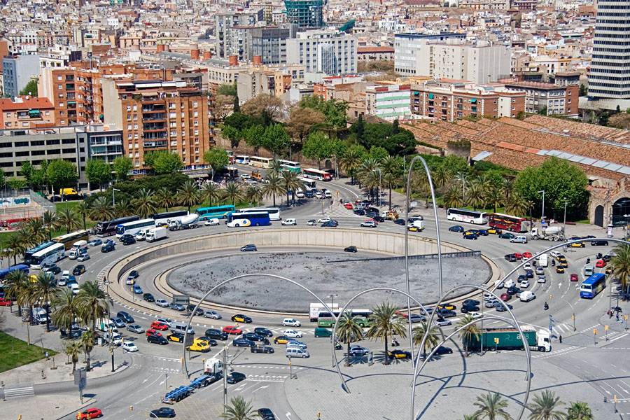 A roundabout
