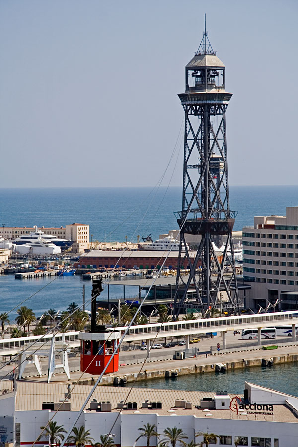 A cable car
