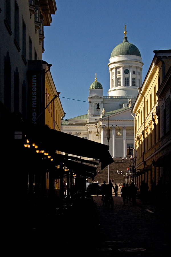 Pime Sofiankatu ja tuomiokirkko