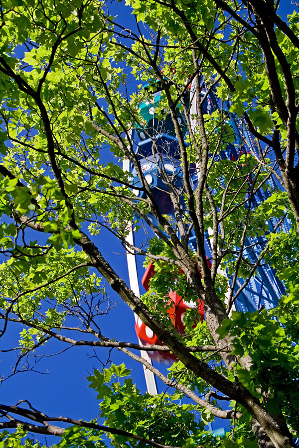 The ferris wheel at Linnanmki 
