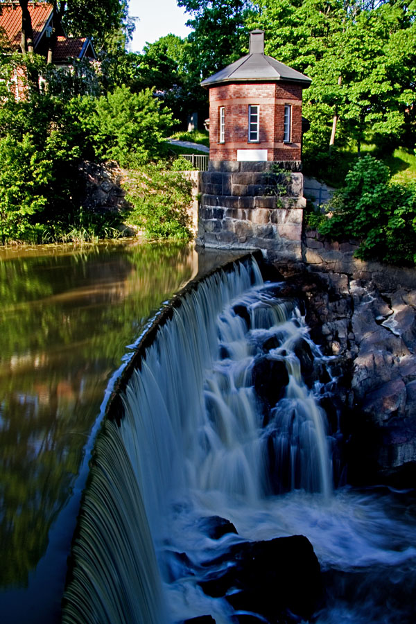 Waterfall at Vanhankaupunginkoski