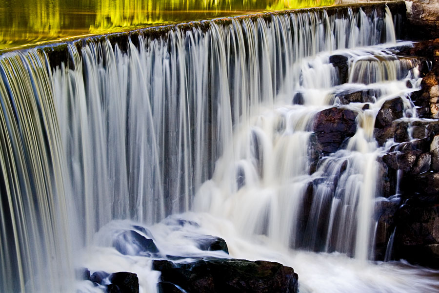 Waterfall at Vanhankaupunginkoski