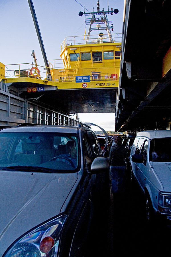 The ferry between Parainen and Nauvo