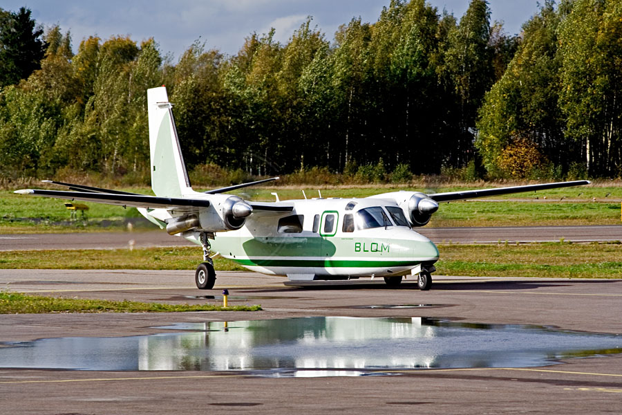 Rockwell 690A Turbo Commander (OH-UTI), owned by FM-Kartta Oy