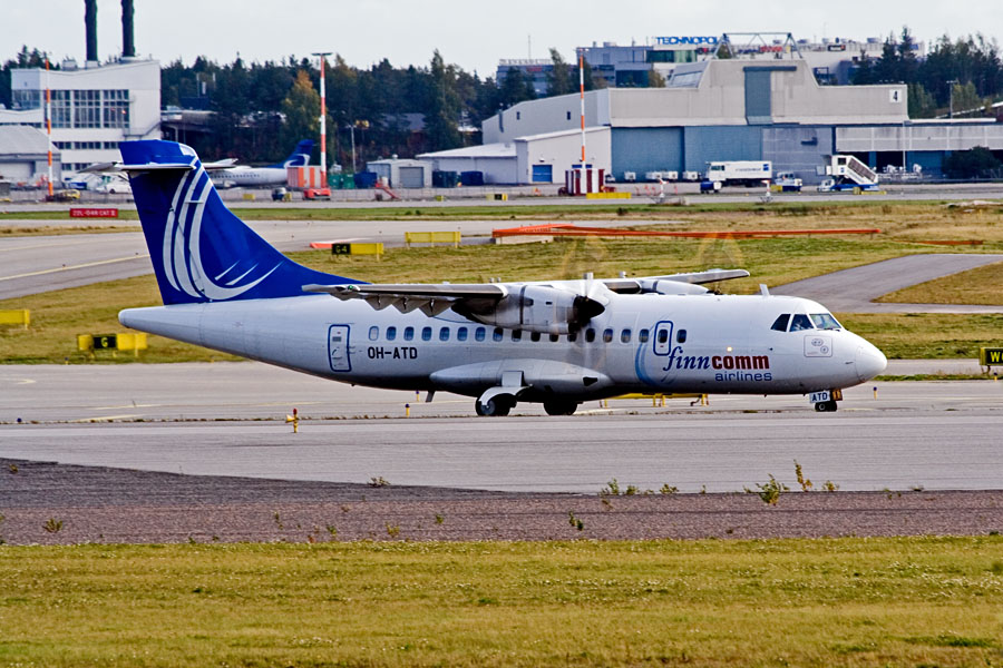 FinnComm airlines ATR ATR-42-500 (OH-ATD)