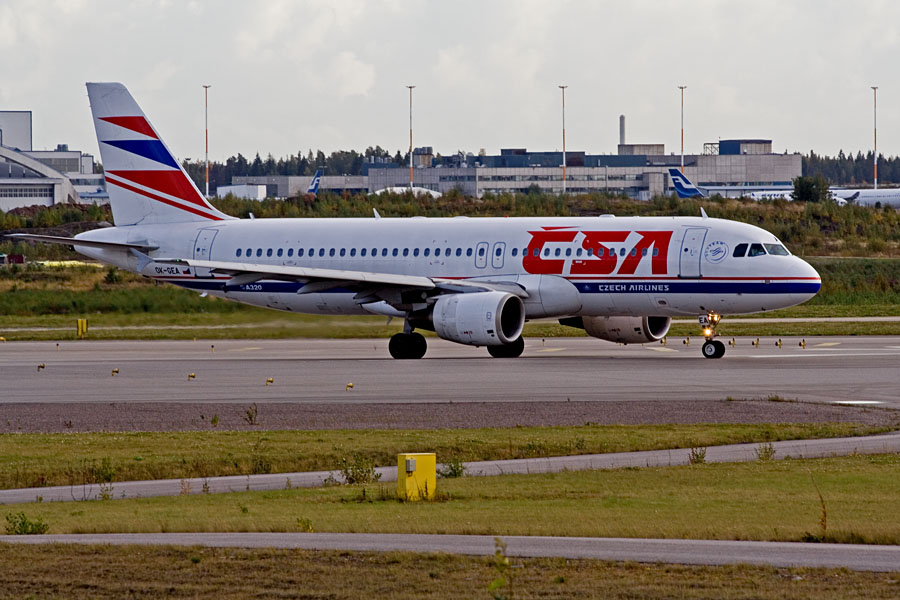 Czech airlines Airbus A320-214 (OK-GEA)