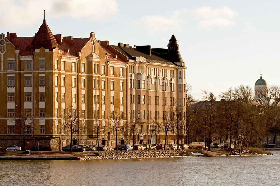 Apartment block at Siltasaarenkrki