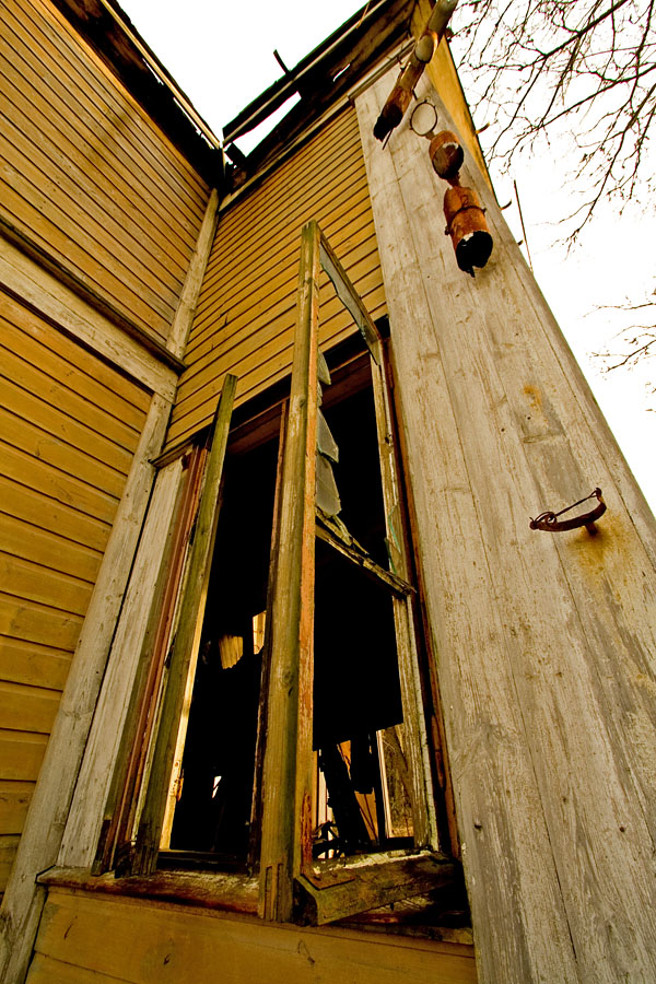 Abandoned house at Kruunuvuori