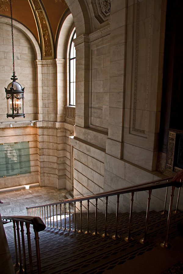 Stairs at the New York public library