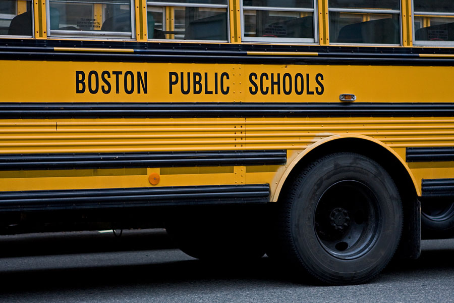 A school bus