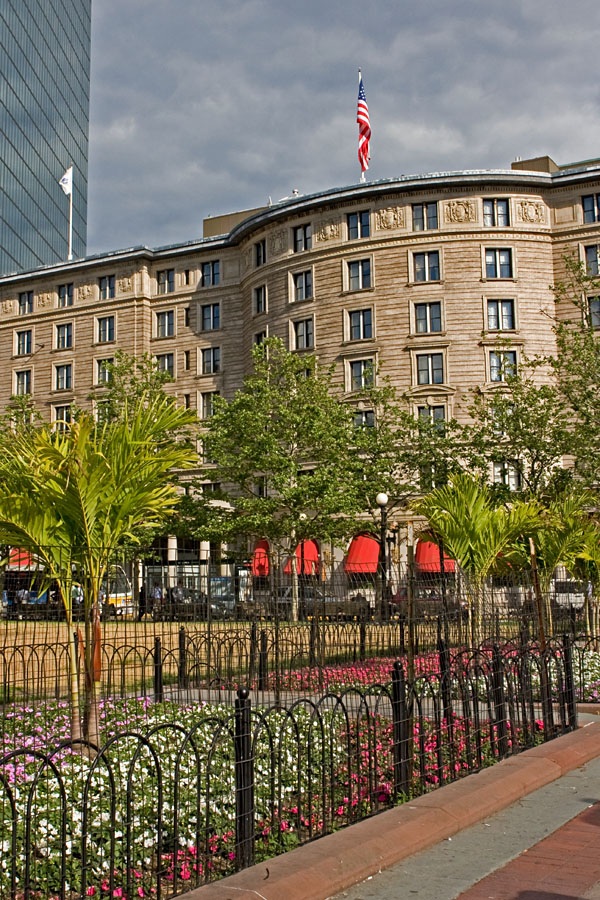 Fairmont Copley Plaza hotel at Copley square