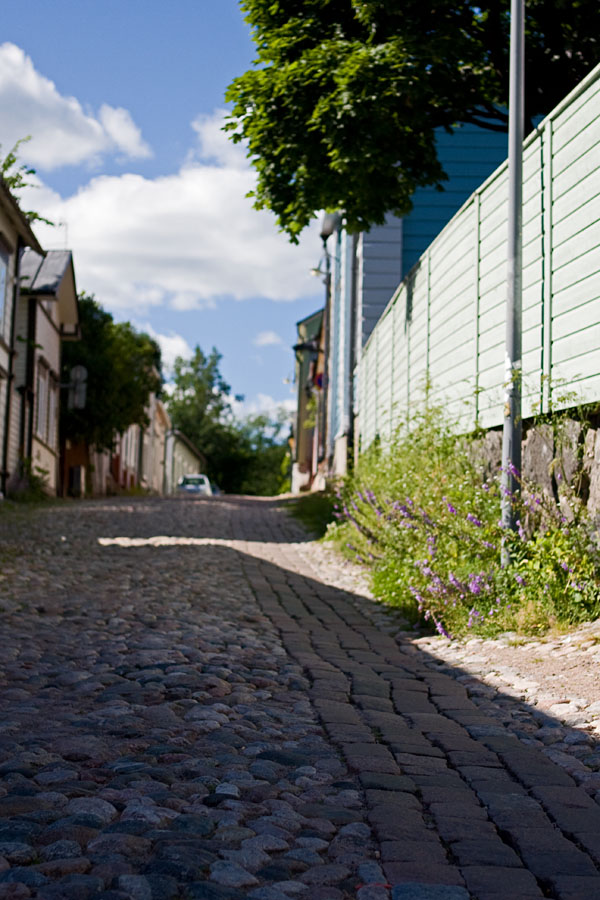 Vuorikatu Porvoon vanhassakaupungissa
