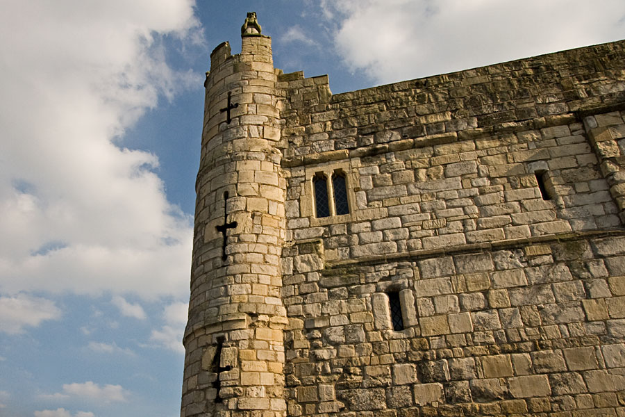 A tower in York city wall