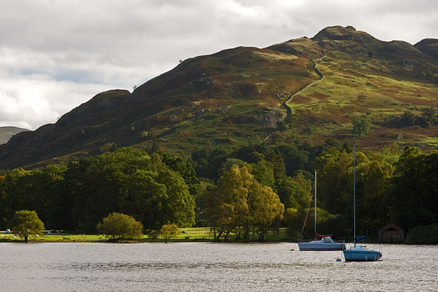 Sailboats at Ullswater