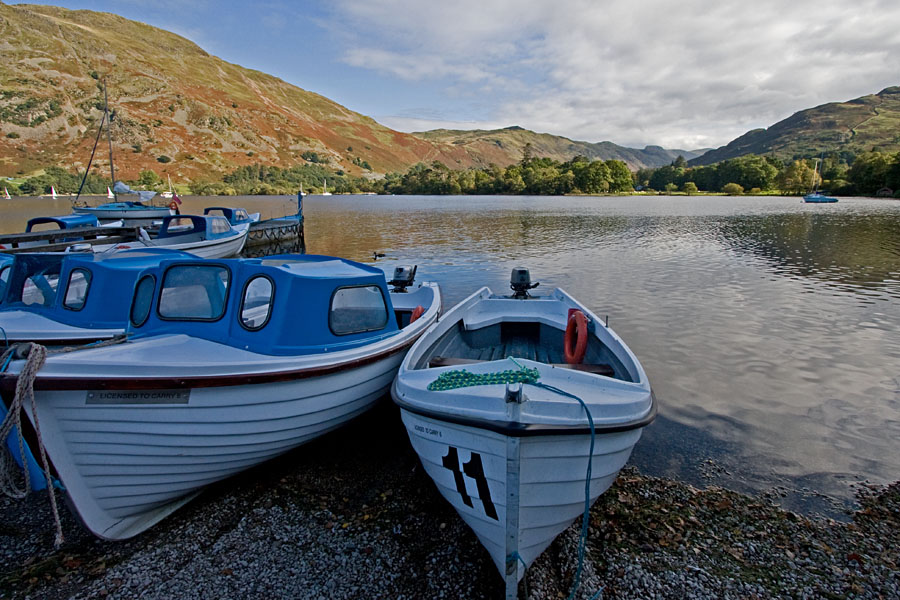 Boats at Ullswater