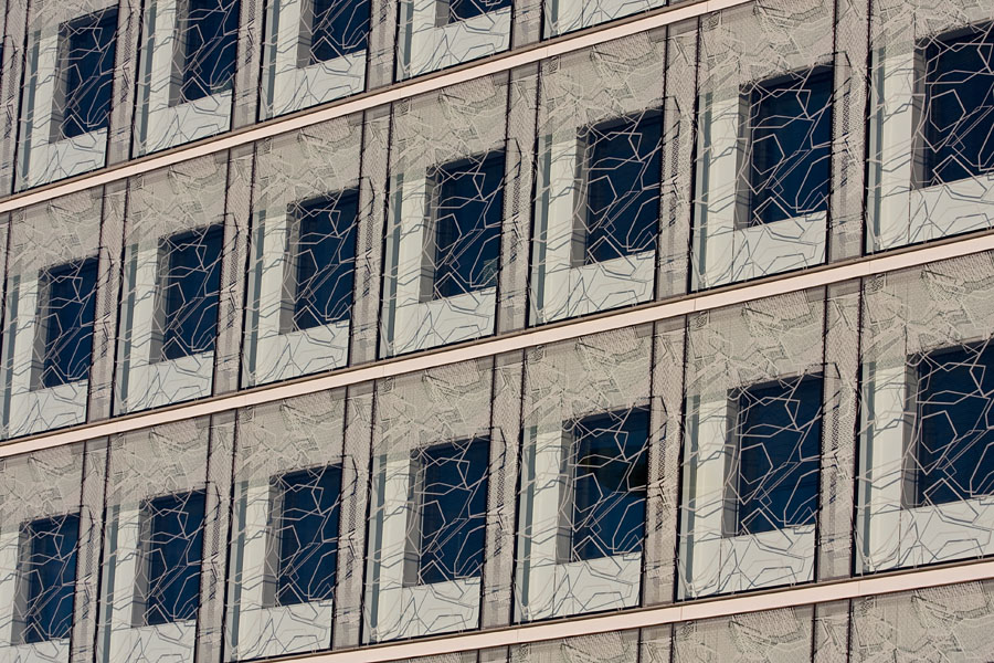 Patterns in the facade of the Finnish National Board of Education