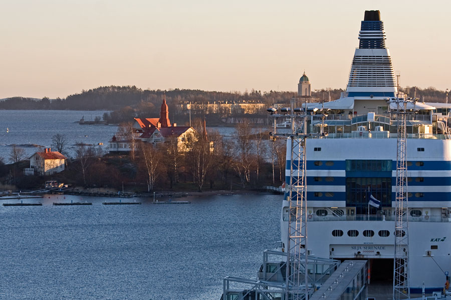 M/S Silja Serenade, Klippan ja Suomenlinna