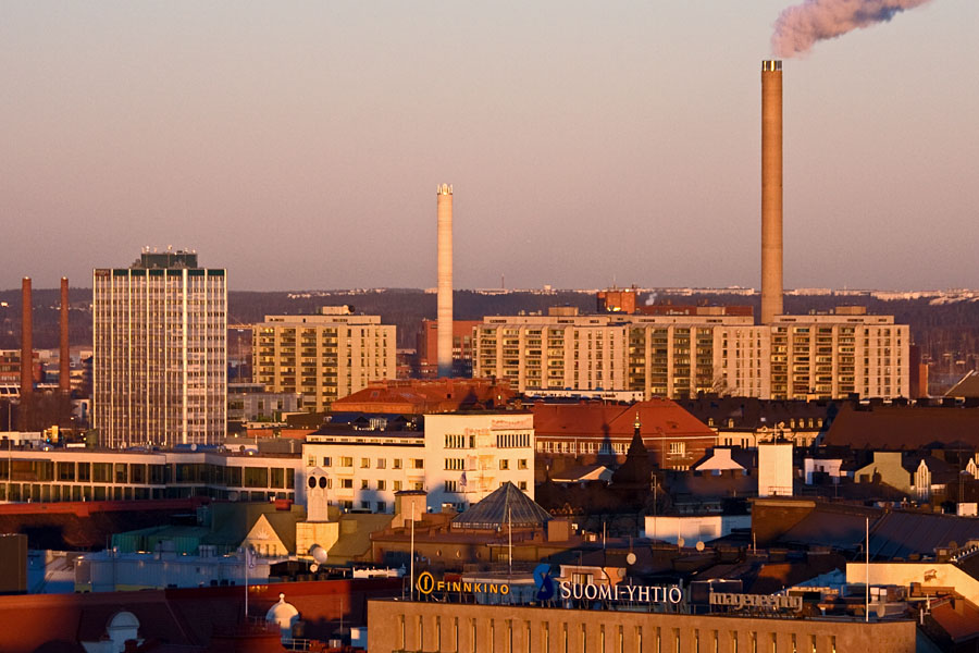 Buildings at Kruununhaka and Merihaka