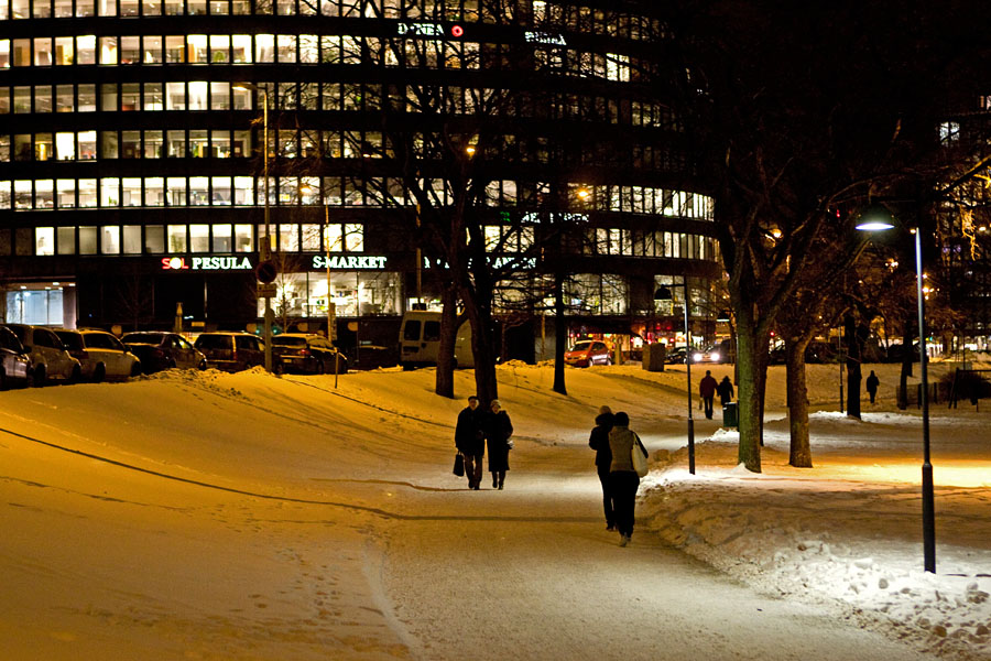 Ympyrtalo building from Tokoinranta