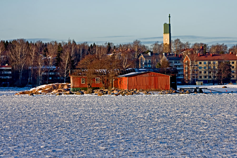 A house on Tiiraluoto