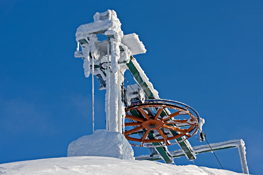 A ski lift