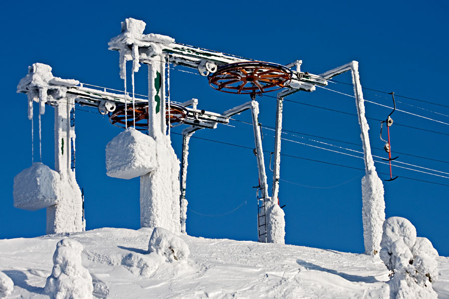 A ski lift