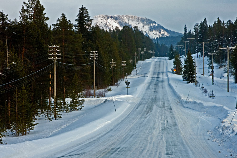 Virkkulantie road and Konttainen