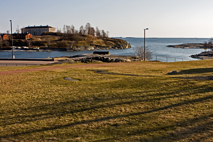 Harakka island and Uunisaari sound