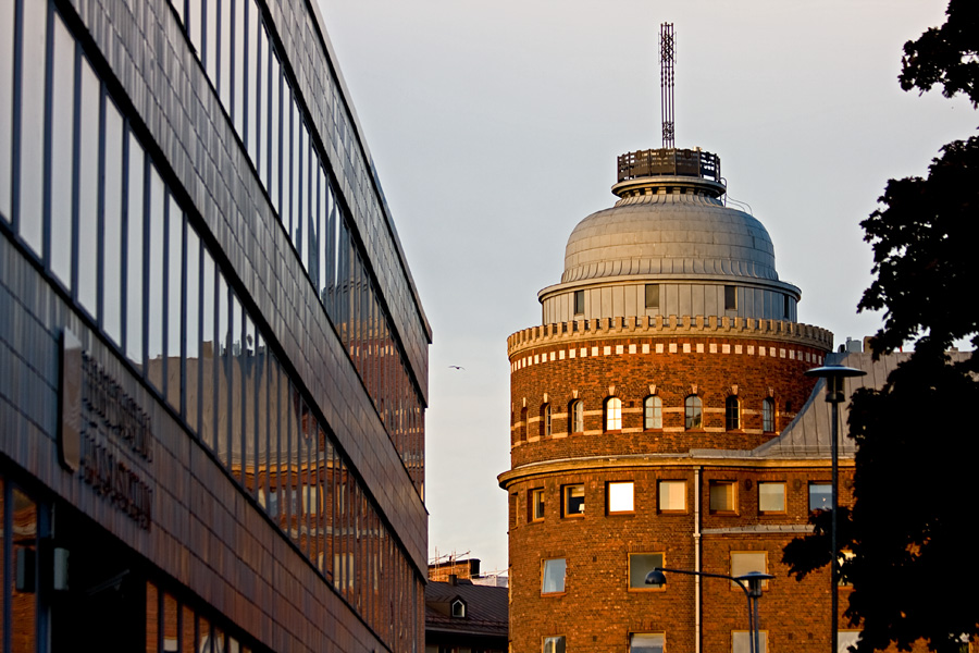 Arena-talo tower and Kallio health center