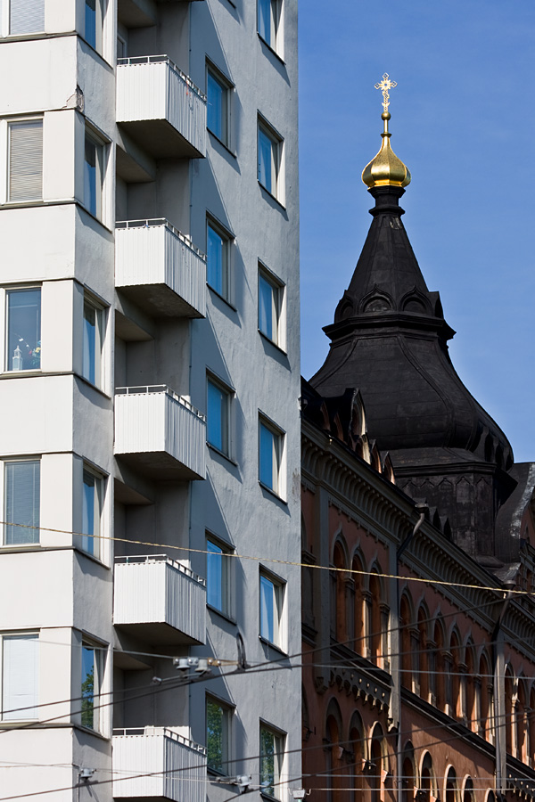 The Home church of the Orthodox parish at Liisankatu
