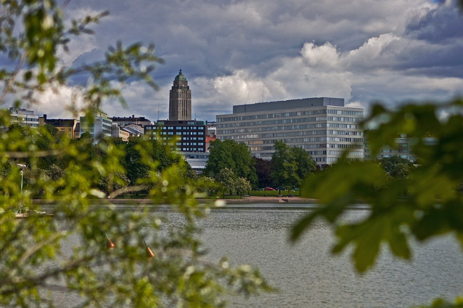 Kallio church and Kallio office building