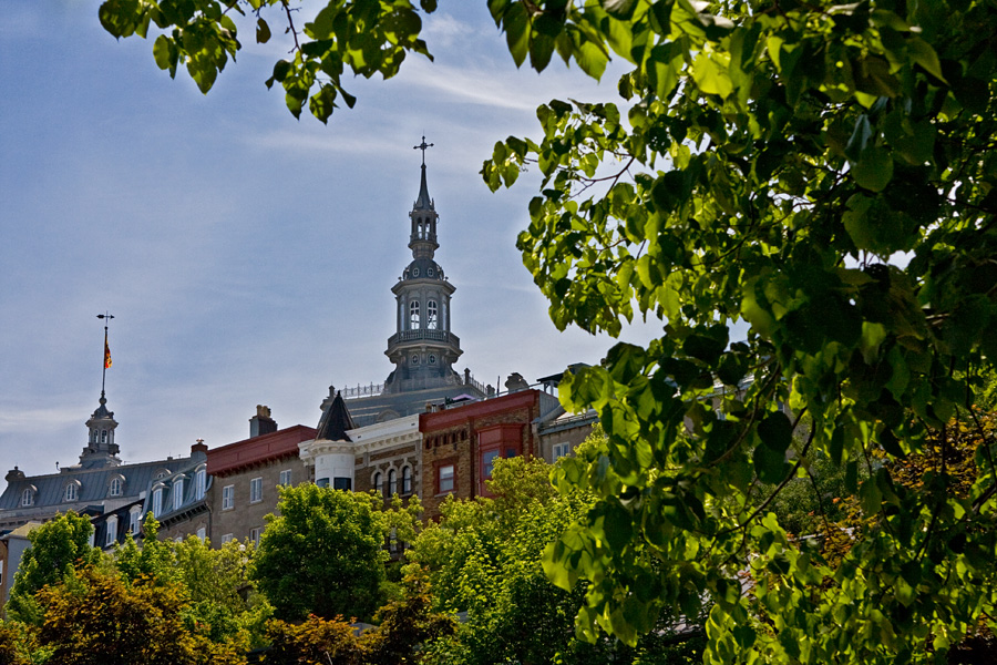 A view from a park in Qubec