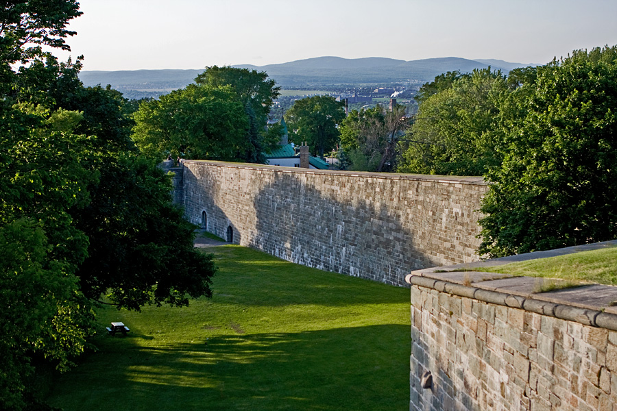 Qubec city wall