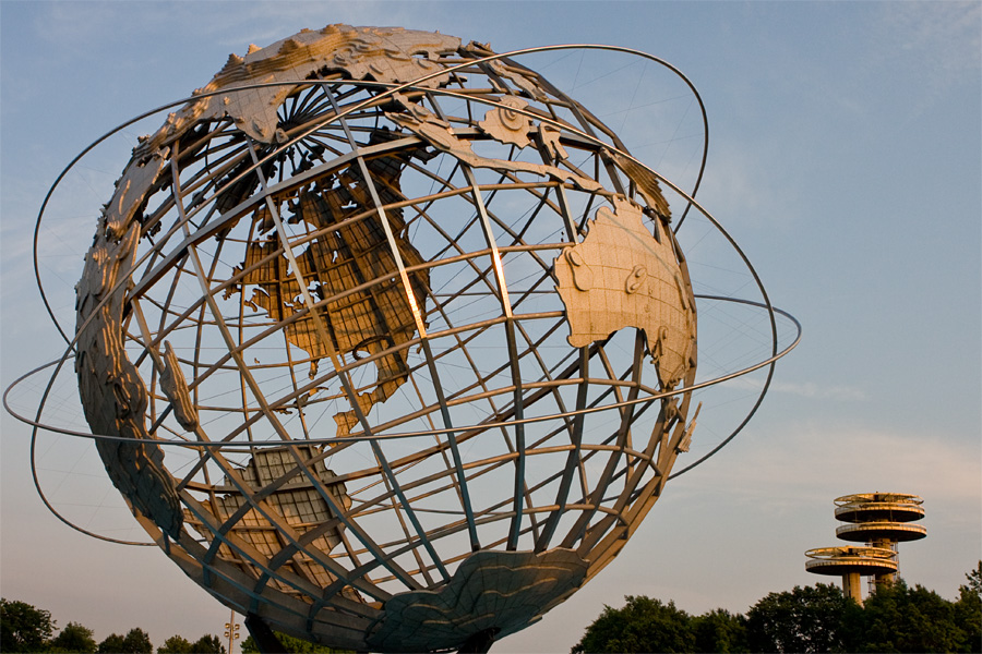 Unisphere at Flushing Meadows park