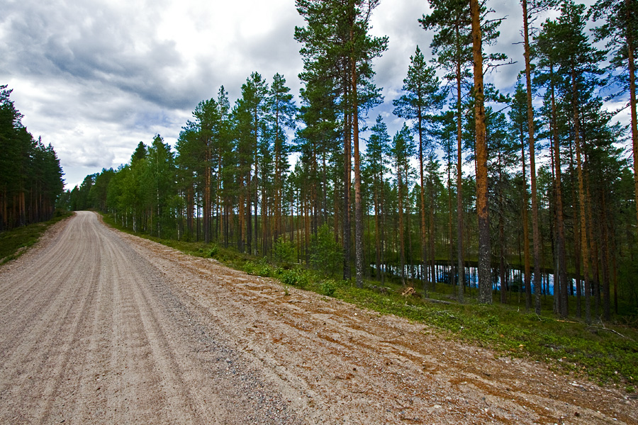 Harjumaisemaa Saramontien varrella