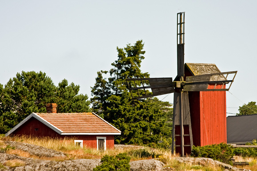 A windmill on the island of Nt