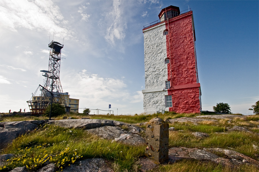 Ut pilot station and lighthouse