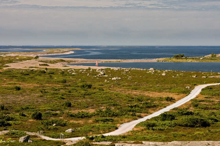 View from Hgberget to the west