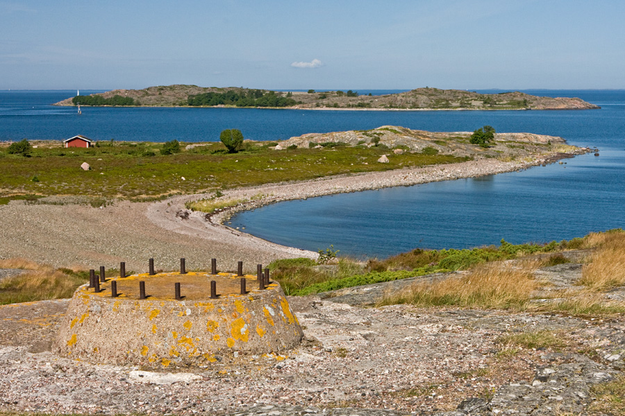 View from Hgberget to Rvans