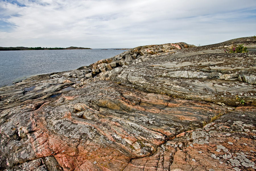 Glacially abradett rock at Moringharu