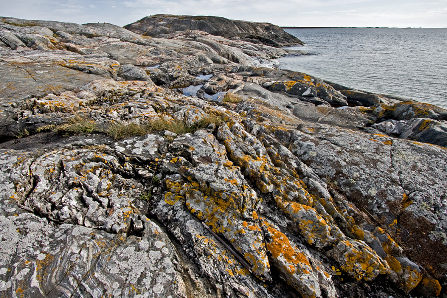 Glacially abradett rock at Moringharu