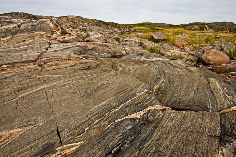 Glacially abradett rock at Moringharu