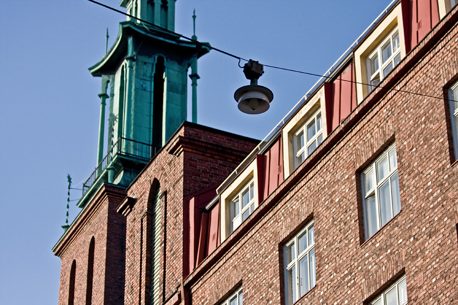 Kristuskyrkan tower at Vnrikki Stoolin katu