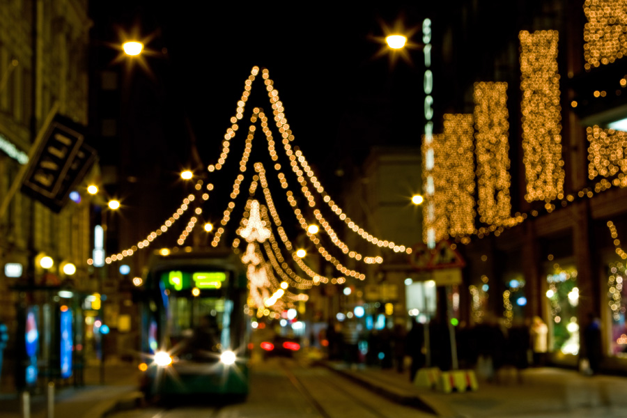 Raitiovaunu 4 Aleksanterinkadulla