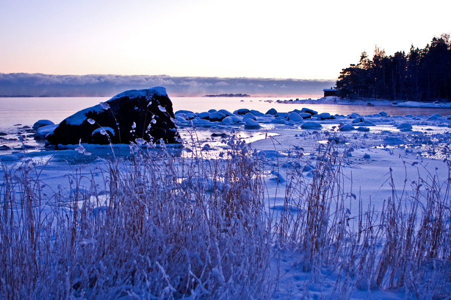 Skatanniemi at winter