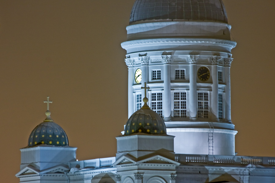 Towers of the Helsinki cathedral