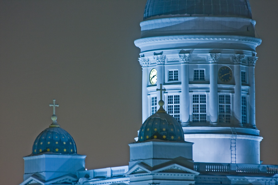 Towers of the Helsinki cathedral