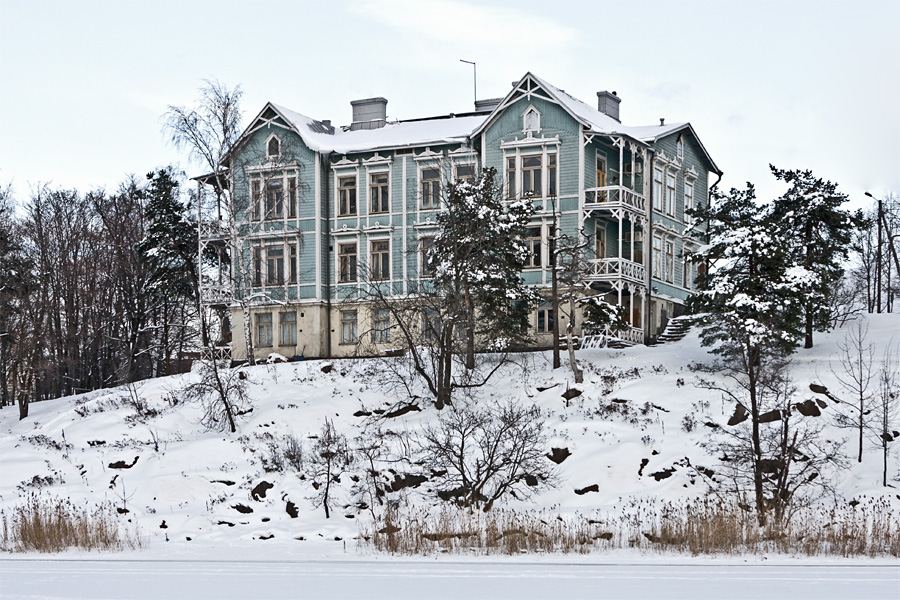 The Blue villa at Linnunlaulu