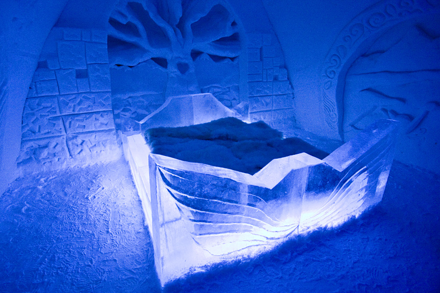 A suite at the Kemi Snow Castle