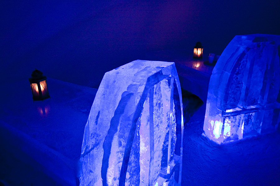 A restaurant at the Kemi Snow Castle
